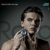 Rotary Electric Shaver Cordless Waterproof Rechargeable Razor - Omega Lifestyles