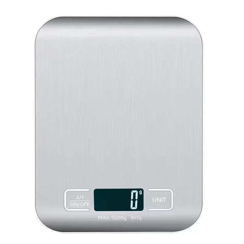Digital Stainless Steel LED Display Kitchen Scale - Omega Lifestyles