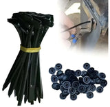 Heavy-Duty Self-Locking Nylon Cable Tie Buckles Set - Omega Lifestyles