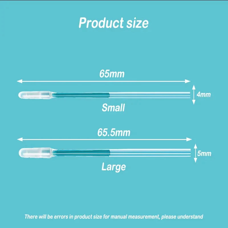 Pack Of 24 Soft Rubber Tip Sticky Ear Cleaning Cotton Swabs - Omega Lifestyles