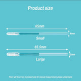 Pack Of 24 Soft Rubber Tip Sticky Ear Cleaning Cotton Swabs - Omega Lifestyles