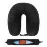 Travel Neck Pillow With Velvet Cover And Storage Bag - Omega Lifestyles
