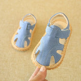 Baby Anti-Slippery Sound Sole Soft Indoor Toddler Sandals - Omega Lifestyles