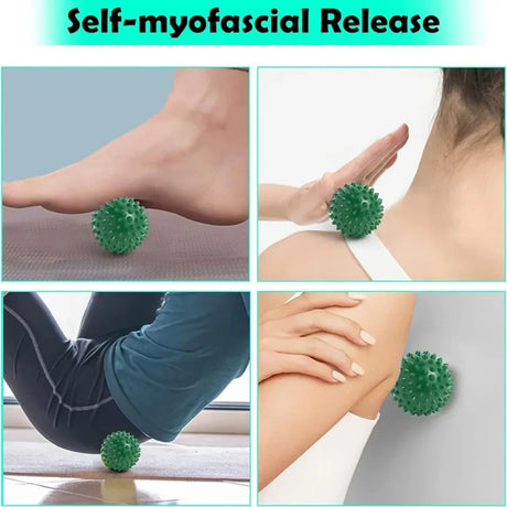 Set Of 2 Plantar Fasciitis Foot Massage Rollers Balls - Omega Lifestyles