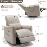 Power Rocker Swivel Electric Recliner Chair - Omega Lifestyles