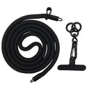 120cm Thick Adjustable Polyester Crossbody Phone Lanyard