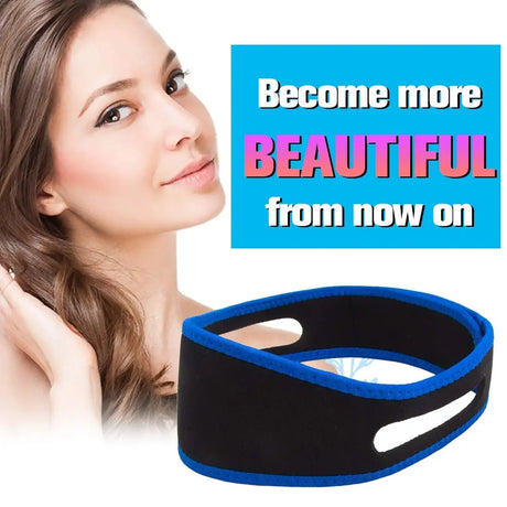 Adjustable Lightweight Neoprene Anti Snoring Chin Strap - Omega Lifestyles
