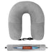 Travel Neck Pillow With Velvet Cover And Storage Bag - Omega Lifestyles