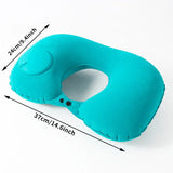 Inflatable Portable Travel Neck Pillow - Omega Lifestyles