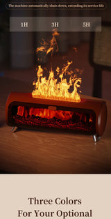 Fireplace Ultrasonic Essential Oil Aroma Diffuser Humidifier - Omega Lifestyles