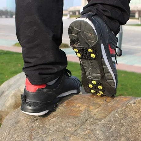 Pair Anti-Skid TPR Ice Gripper Snow Crampons - Omega Lifestyles