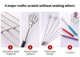 Stainless Steel Telescopic Ghost Hand Back Scratching Massager - Omega Lifestyles