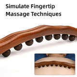 Full Body Carbonized Wood Gua Sha Massage Stick - Omega Lifestyles