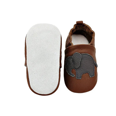 Breathable Leather Baby Shoes Soft First Walkers - Omega Lifestyles