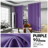 2-Piece Noise Reduction Grommet Top Room Divider Curtain