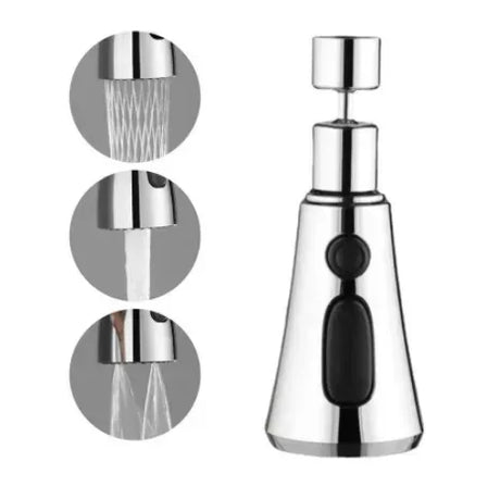 3-In-1 Kitchen Faucet Extender With Filter And 720° Rotation - Omega Lifestyles