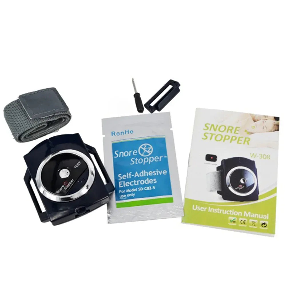 Anti Snore Electronic Auto Sleep Aid Wristband - Omega Lifestyles