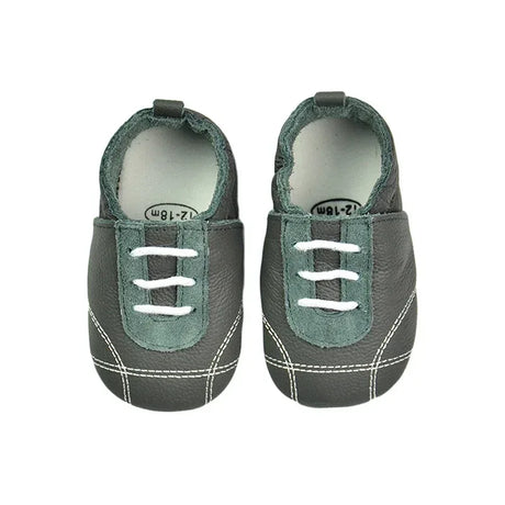 Breathable Leather Baby Shoes Soft First Walkers - Omega Lifestyles