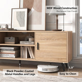 Modern Mid Century MDF Wood TV Stand Console