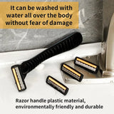 19-Piece Stainless Steel Razor Blade Refills For Men - Omega Lifestyles