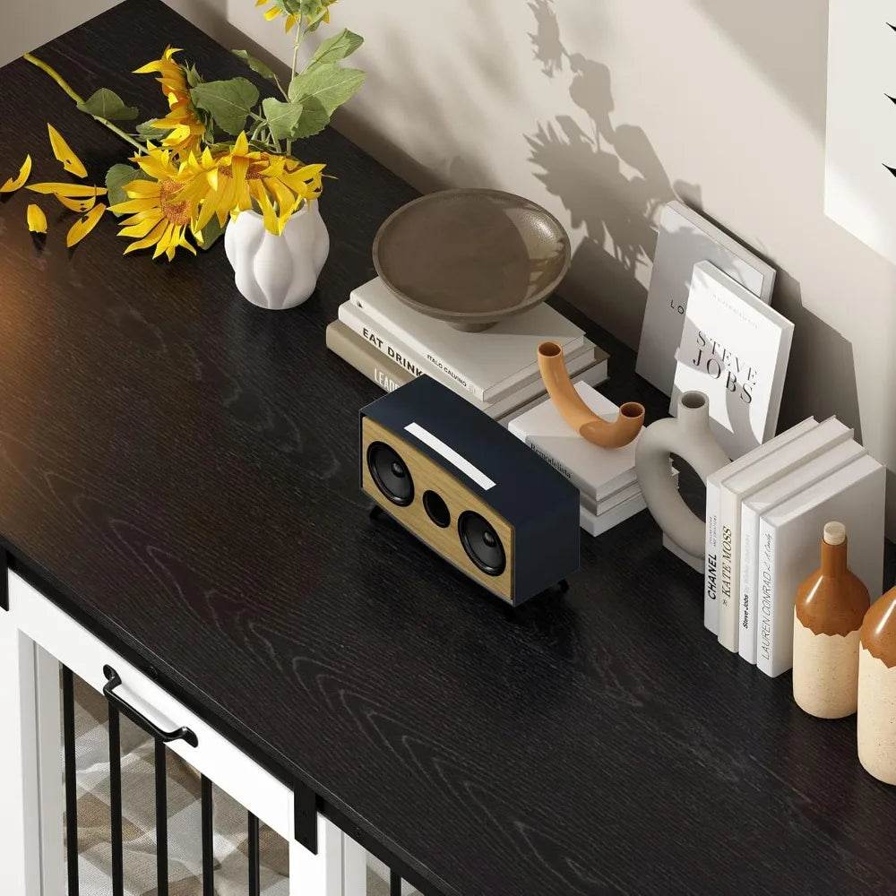 Extra Large Indoor Heavy Duty Furniture-Style Dog Crate - Omega Lifestyles