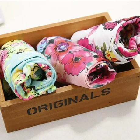 Girls Cotton Polyester Printed Calf-Length Slim Leggings - Omega Lifestyles