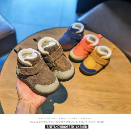 Winter Plush Waterproof Anti-Slip Toddler Snow Boots - Omega Lifestyles