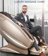 4D AI Voice Control Zero Gravity Massage Chair With Heating - Omega Lifestyles