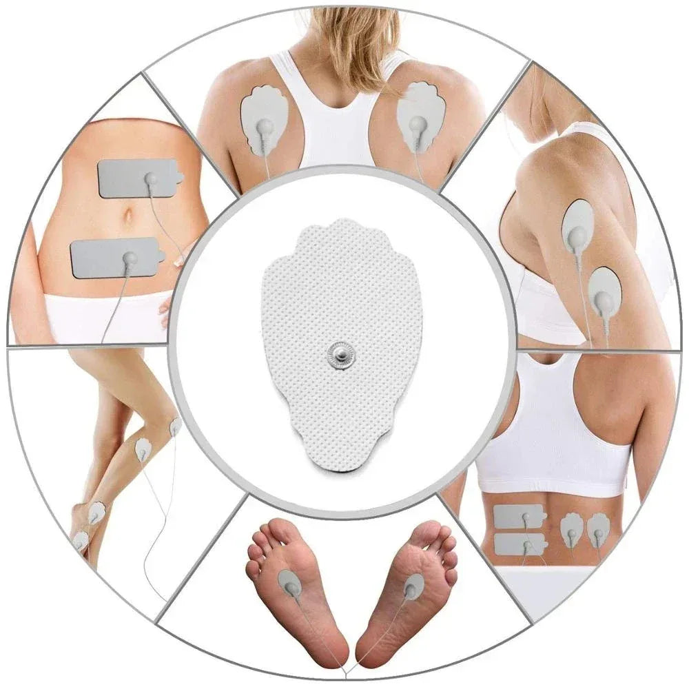 Reusable Self-Adhesive Non-Woven Physiotherapy Electrode Pads - Omega Lifestyles