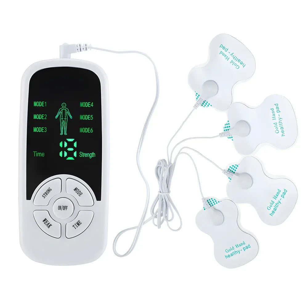 EMS Pulse Electric Muscle Stimulator Digital Body Massager - Omega Lifestyles