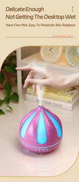 Ultrasonic Remote Control Oil Diffuser With LED Nightlight - Omega Lifestyles