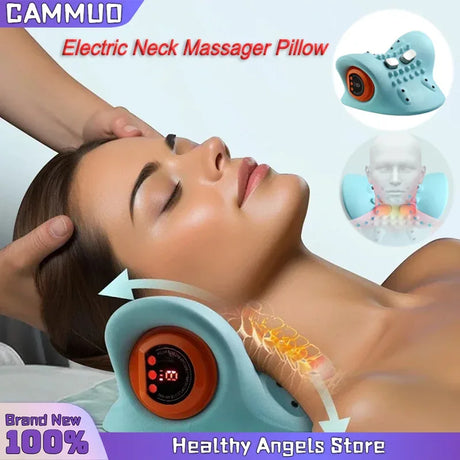 Electric Neck Massager Pillow With Infrared Heating - Omega Lifestyles