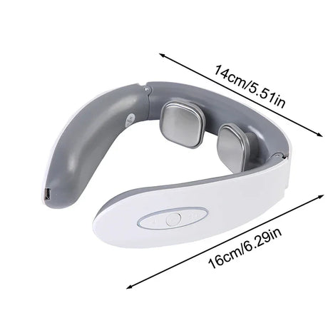 Composite Material Four-Head Neck Heating Vibration Massager - Omega Lifestyles