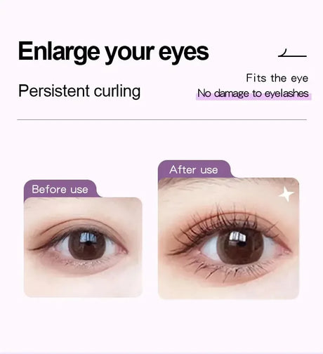 Electric Heated Eyelash Curler 3-Speed Temperature Control - Omega Lifestyles