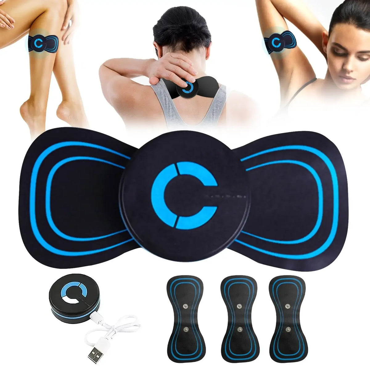 Multifunctional Electric Portable Neck And Body Massager - Omega Lifestyles
