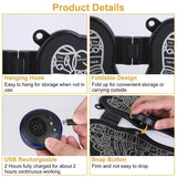 Electric USB Rechargeable Foot Circulation Massager Pad - Omega Lifestyles