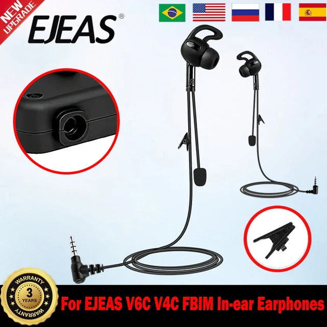 3.5mm Jack In-Ear Intercom Earphone Accessory - Omega Lifestyles