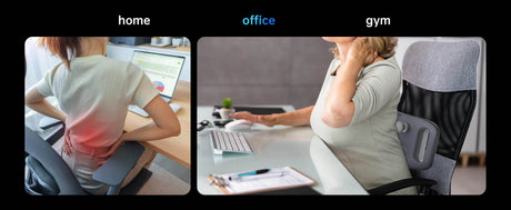 4-Head Deep Tissue Massage Gun with 3 Speed Levels - Omega Lifestyles