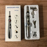 Electronic Acupuncture Pen Stainless Steel Massage Device With 5 Heads - Omega Lifestyles