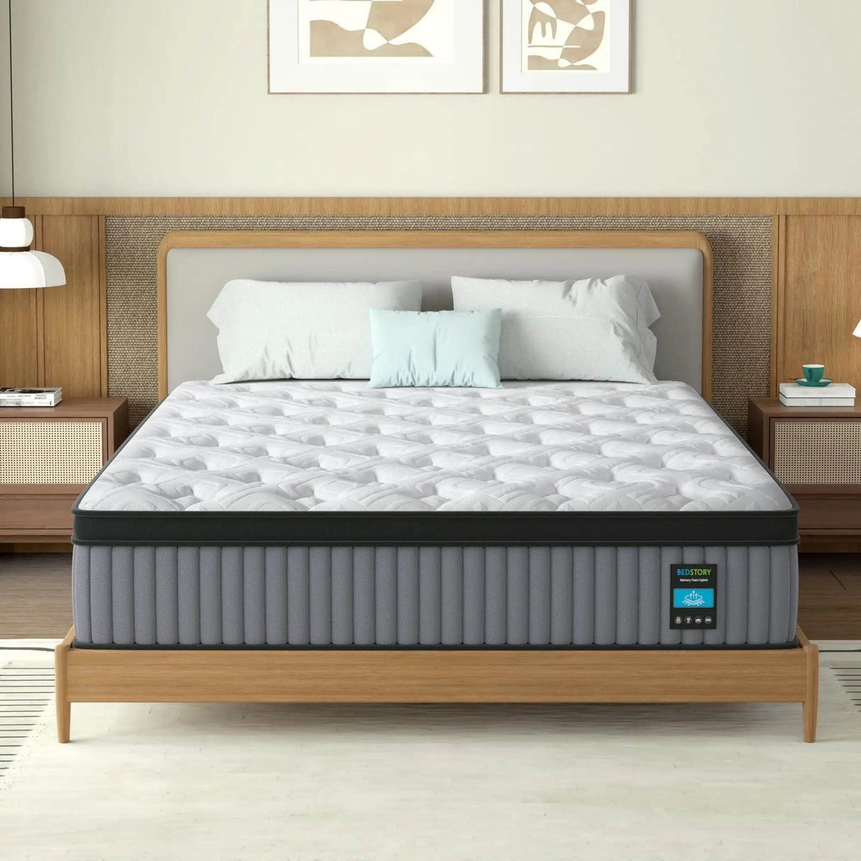 Medium Hybrid Memory Foam Pocket Spring Mattress - Sleep Galleria