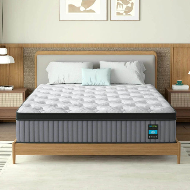 Medium Hybrid Memory Foam Pocket Spring Mattress - Omega Lifestyles