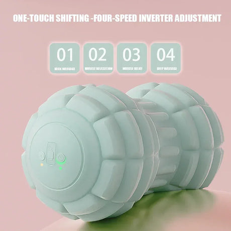 Electric Silicone Peanut Deep Vibration Massage Ball - Omega Lifestyles