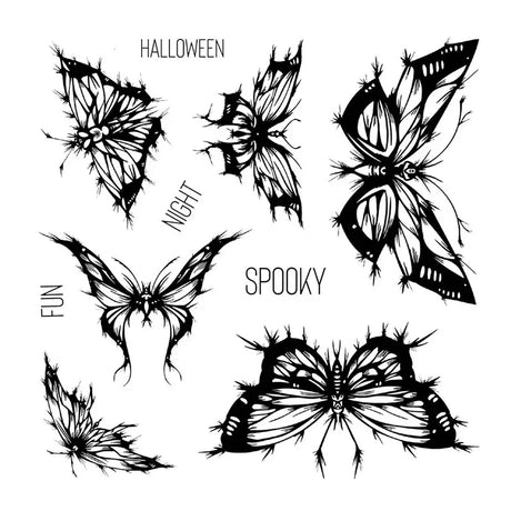 Halloween Silicone Pumpkin Girl Cutting Dies Set - Omega Lifestyles