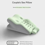 Memory Foam Wave Shape Multifunctional Lie Down Pillow - Omega Lifestyles