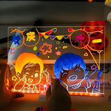 Personalized USB LED Night Light Acrylic Message Board - Omega Lifestyles