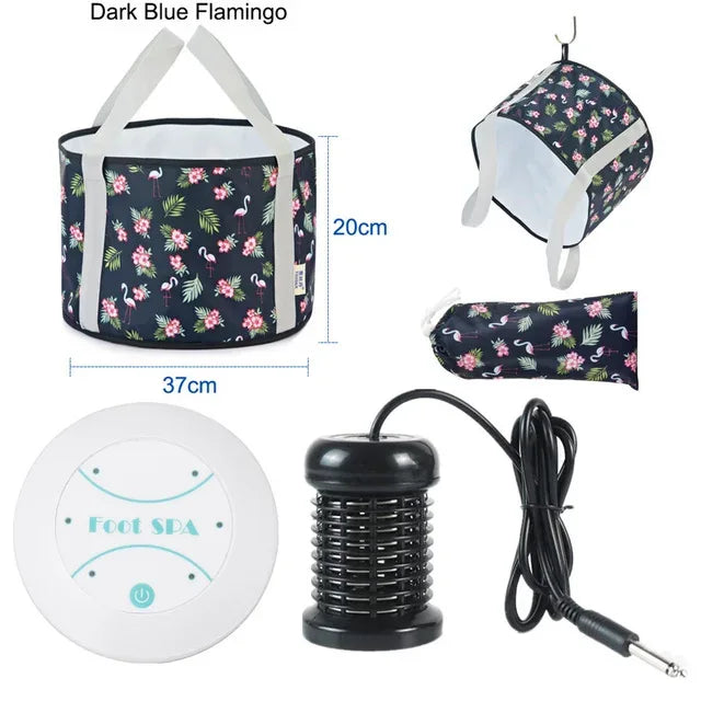 Detox Ionic Foot Bath Spa Massage Machine - Omega Lifestyles