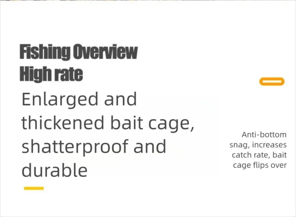 Explosion Bait Cage Hook Pre-Assembled Carbon Steel Rig - Omega Lifestyles