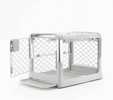 Collapsible Portable Travel Dog Crate With Wheels - Omega Lifestyles