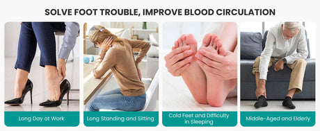 Shiatsu Electric Foot Massager With Heating Therapy - Omega Lifestyles