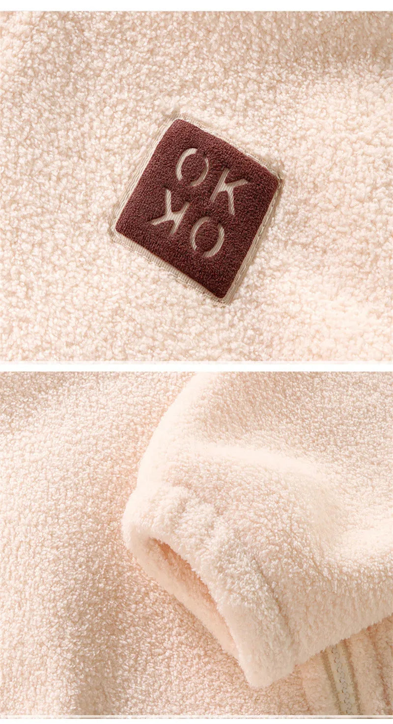 2-Piece Kids Thick Fleece Hooded Sweatshirt Pants Set - Omega Lifestyles